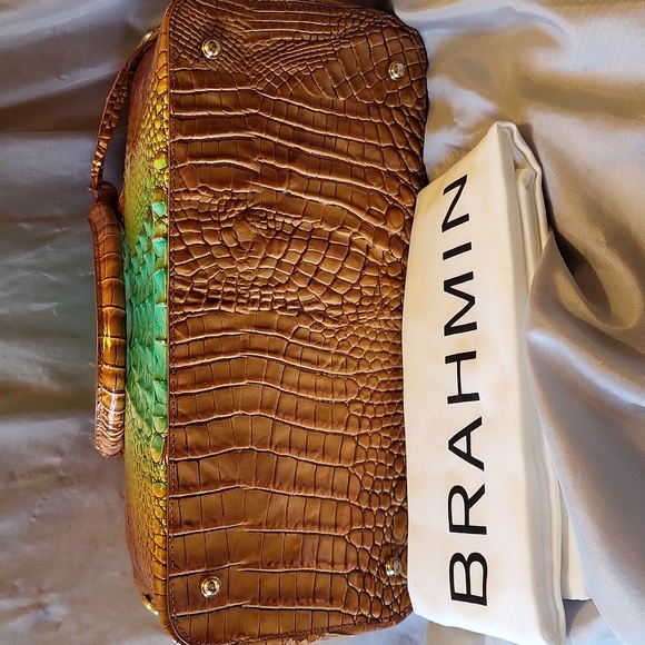 Brahmin Duxbury satchel cactus ombre - Picture 4 of 8